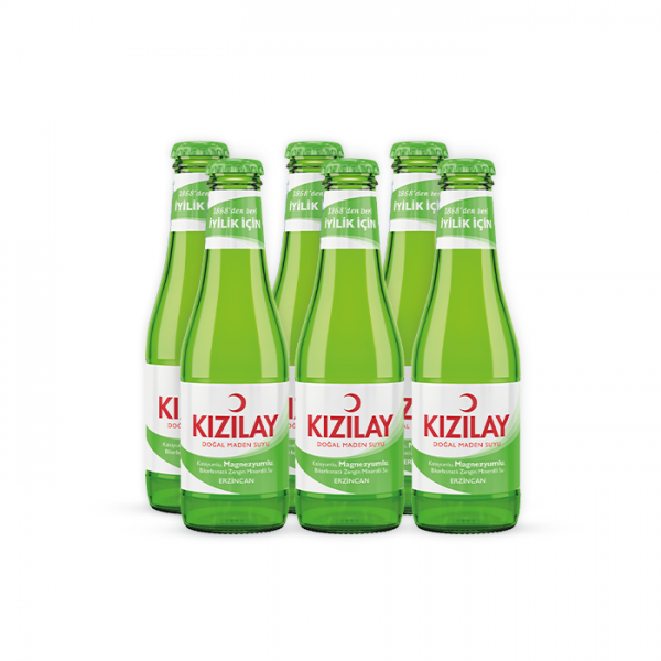 Kızılay Maden Suyu Erzincan Sade 6x200 ml.